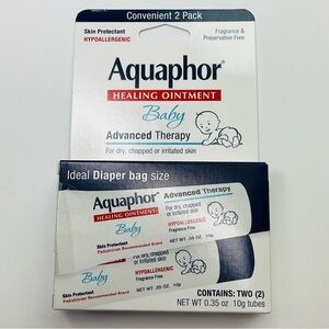 🌼4/$10🌼 NIP Aquaphor Baby Healing Ointment Advanced Skin Therapy - 2 Tubes